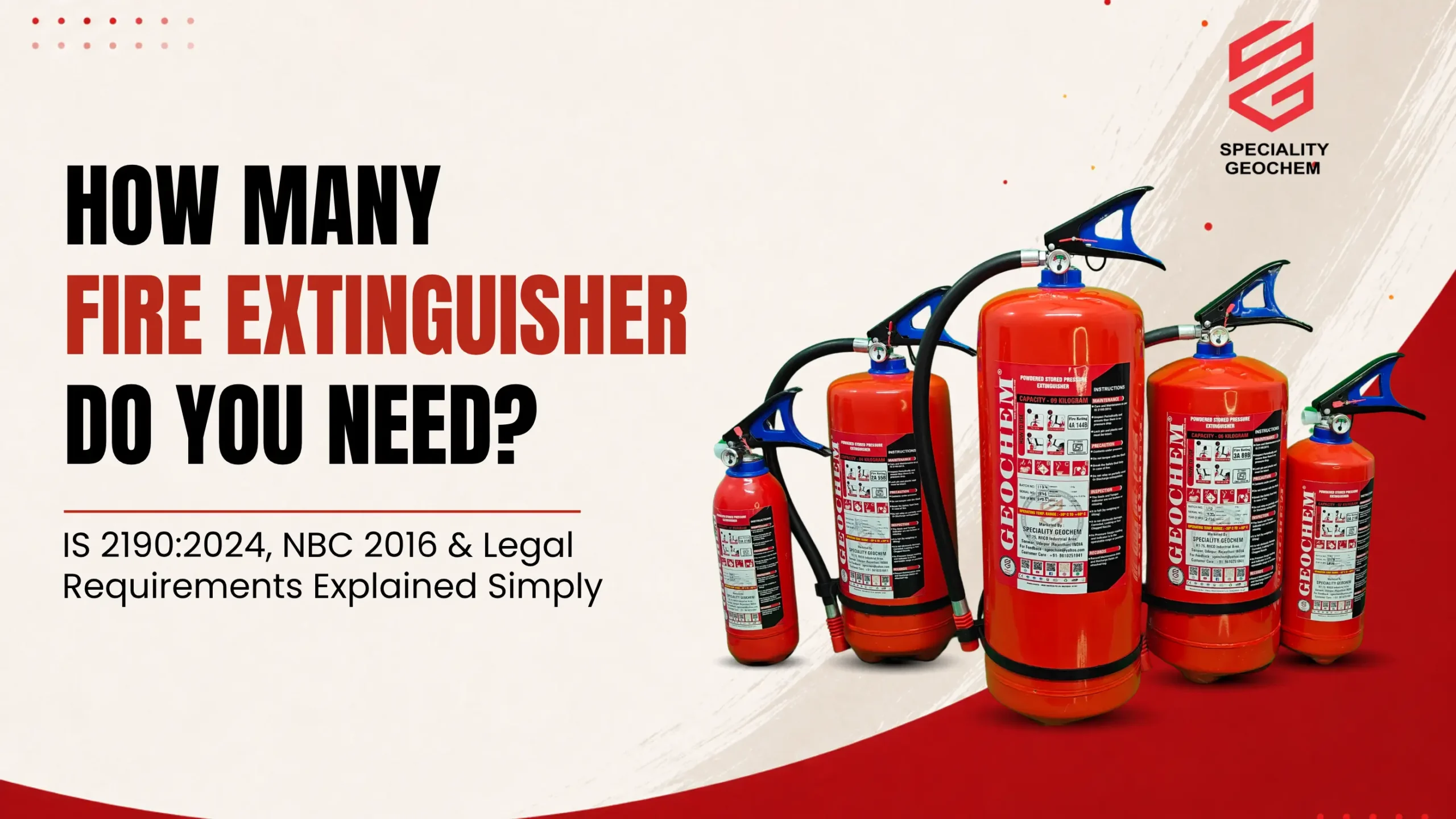 How Many Fire Extinguishers Do You Need? IS 2190 Guide