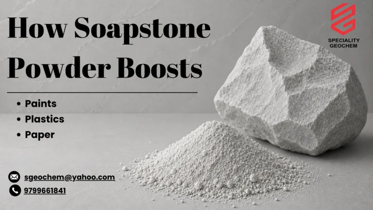 How Soapstone Powder Boosts Paints, Plastics, and Paper