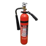 CO₂ fire extinguisher cylinder for Class B and electrical fire protection in server rooms and control panel areas