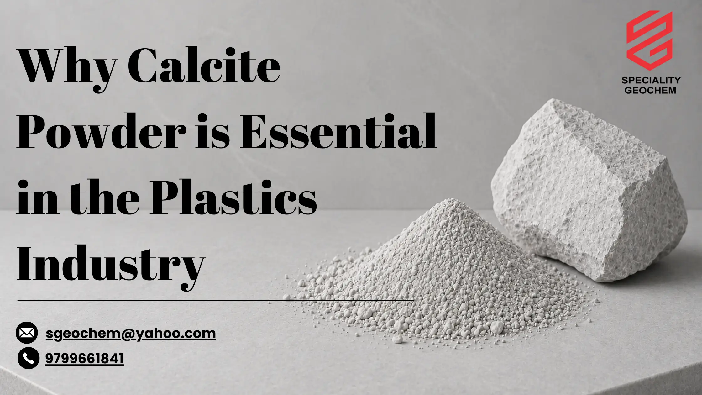 Why Calcite Powder is Essential in the Plastics Industry