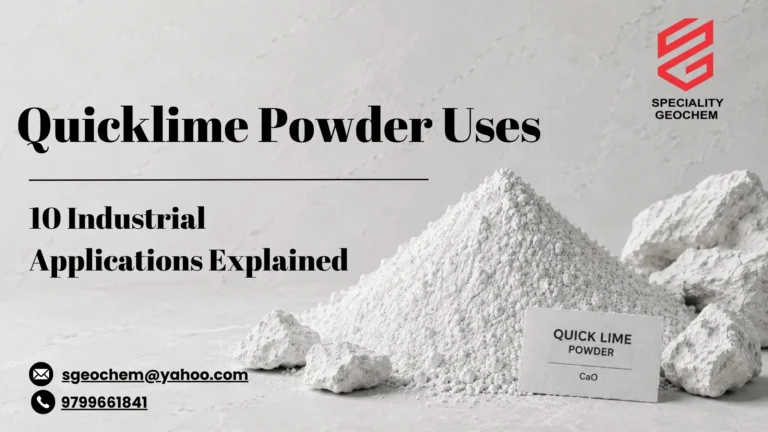 Quicklime Powder Uses: 10 Industrial Applications Explained