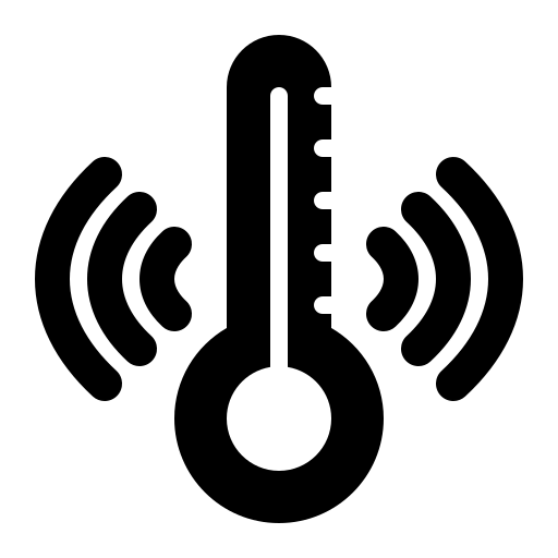 Automatic heat detection icon for fire suppression tube system temperature activation monitoring