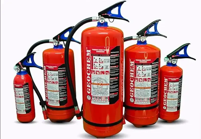 ABC Powder Fire Extinguisher By Speciality Geochem